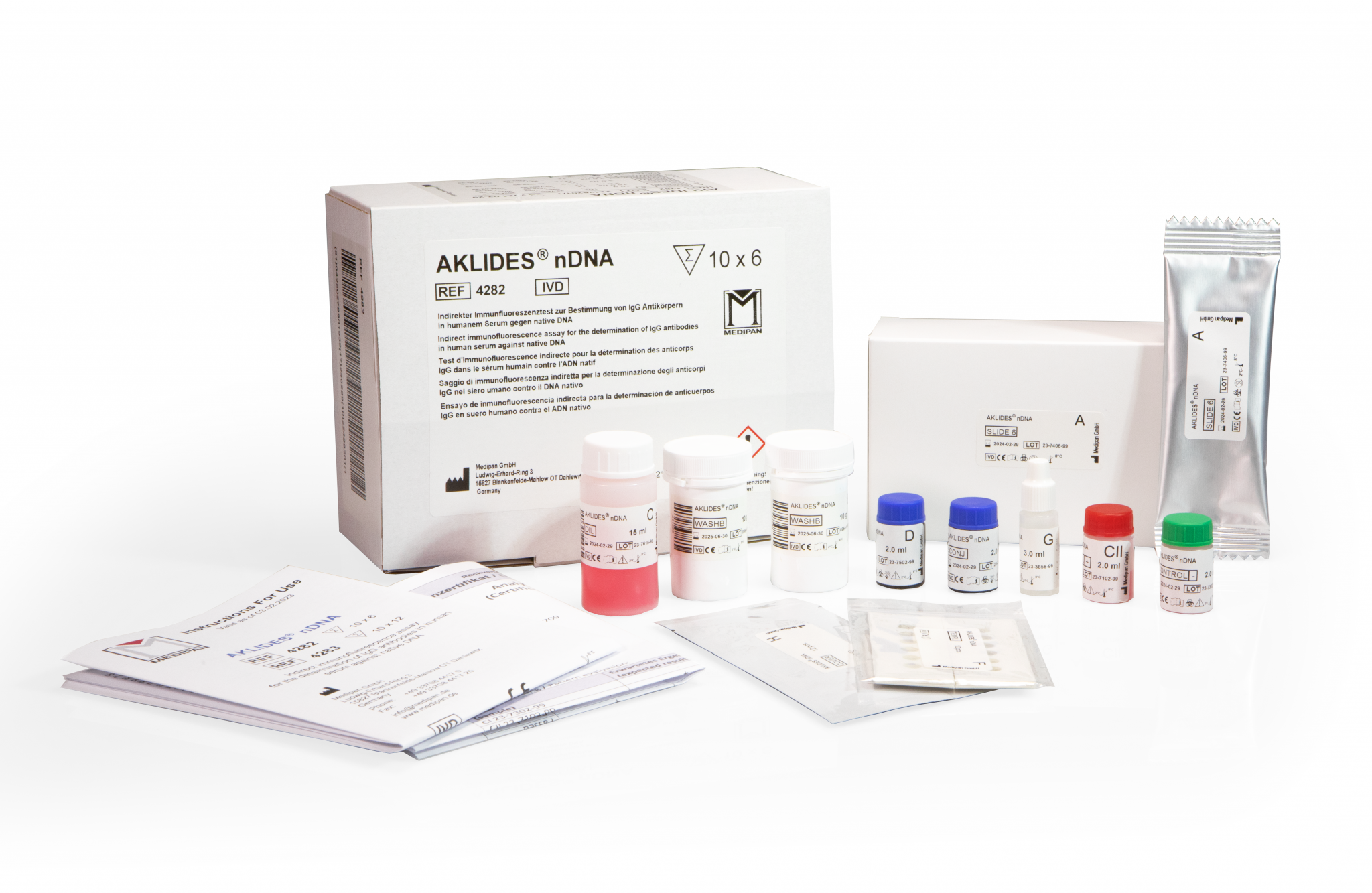 4282, 4283 - AKLIDES® nDNA - Medipan & GA Generic Assays